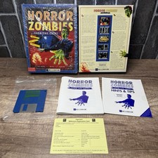 HORROR ZOMBIES FROM THE CRYPT Atari ST Very RARE Vintage Game Complete CIB 1991 picture
