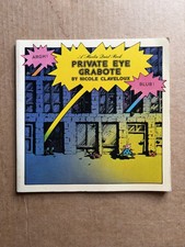 Original 1975 pb Private Eye Grabote NICOLE CLAVELOUX comic VG picture