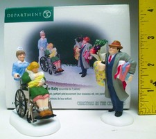 Department 56 Christmas in the City Bringing Home the Baby #5658909 original box picture