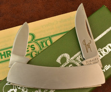 VINTAGE NOS SCHRADE + MADE IN USA 3rd GENERATION STAINLESS KNIFE RARE SS627 NICE picture