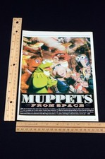 1999 Muppets From Space Kermit the Frog Miss Henson Piggy Magazine Page Print Ad picture