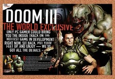 2002 Doom III World Exclusive Preview Original Advertisement / Retro Promo vr3 picture