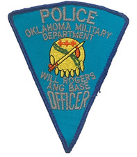 Vintage Oklahoma Military Dept. Will Rogers Army National Guard Police Patch picture