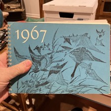 Vintage 1967 Calendar Planner HOKUSAI The Metropolitan Museum Of Art picture
