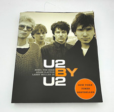 U2 By U2 Signed Hardcover Book Bono The Edge Adam Clayton Larry Mullen Jr picture