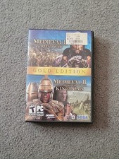 Medieval II Gold Edition Total War Total War Kingdoms PC DVD 2 Discs Works E41 picture