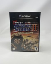 Conflict Desert Storm II 2 Back to Baghdad Nintendo GameCube GC Complete CIB picture