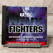 US Navy Fighters Air Combat Series Electronic Arts MS-DOS PC Game 1994 Vintage picture