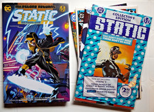DC STATIC SHOCK COMIC LOT 1ST APPEARANCE 1 1993~SEASON ONE HARDCOVER NEW ~DAKOTA picture