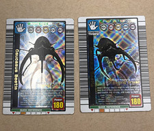 SEGA Mushiking 2003 Caucasus Beetle Card 004E Rolling Driver Lot of 2 picture