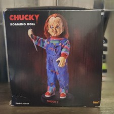 Spirit Halloween 2 Ft Bump N Go Chucky Animatronic Roaming Childs Play *Open Box picture