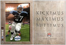 Vintage Print Ad Madden 2001 EA Sports Football Game Original Promo Poster Art picture
