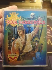RICK DANGEROUS: GAME X COMMODORE 64 ORIGINAL C64 TAPE COLLECTION FIREBIRD picture