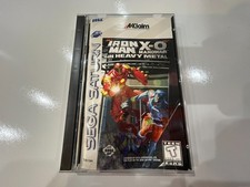 Iron Man / XO Manowar in Heavy Metal (Sega Saturn) Complete w Reg Card Nice picture