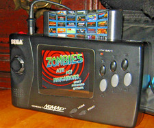 SEGA NOMAD Working Handheld, case, 191 games in 1, LCD picture upgrade AWESOME picture