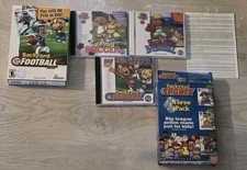 Vintage Backyard Sports PC Lot, Includes Three Pack Complete, Football 2002 picture