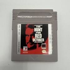 The Hunt For Red October Gameboy Cartridge - Tested picture