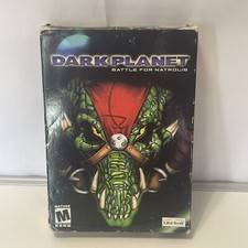 New Sealed- Dark Planet: Battle for Natrolis (PC, 2002) PC Game - Rare Complete picture