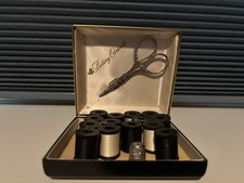 Vintage Belting Corticelli Travel Sewing Kit with Scissor, Thimble & Thread picture