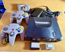 Nintendo 64 Console-  N64 007 Golden Eye Bundle w/ 2 NICE controllers- TESTED picture