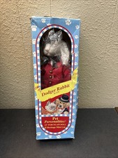 Vtg~1994~Heritage Mint Pet Personalities~Dodger Rabbit~D-128 picture