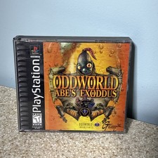 Oddworld-Abe's Exodus - Sony PlayStation 1. Tested. CIB. Very Clean Throughout picture