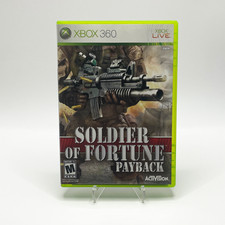 Soldier of Fortune Payback Xbox 360 Complete CIB picture
