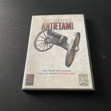 SID MEIER'S ANTIETAM PC Game Windows FIRAXIS GAMES Rated E Complete w/ Manual picture