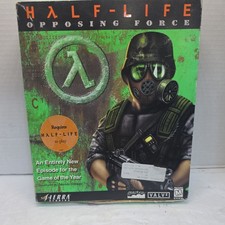 Half-Life: Opposing Force (PC, 1999) Sierra Valve BIG BOX NTSC BRAND NEW SEALED picture