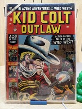 Kid Colt Outlaw #28 (Marvel Comics June 1953) Stan Lee Jack Kirby Awesome Cover picture