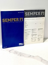Semper Fi PC Manual & Warranty Card Interactive Magic 1998 Windows 95 picture
