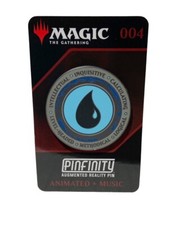 MTG Pinfinity PFMTG004  Blue Mana Crest Augmented Reality Pin picture