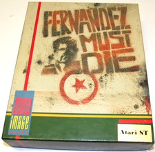 Fernandez Must Die (Atari ST) COMPLETE IN BOX Image Works Mirrorsoft picture