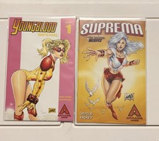 Youngblood Imperial #1 & Suprema Supreme Sacrifice #1 Comic Lot  picture