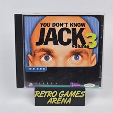 You Don't Know Jack: Volume 3 (PC CD-ROM) Jewel CIB COMPLETE picture