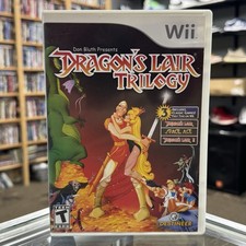Dragon's Lair Trilogy Nintendo Wii 2010 Complete Case W/ Manual picture