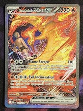 Pokemon Team Rocket's Moltres EX 229/182 Destined Rivals DRI picture