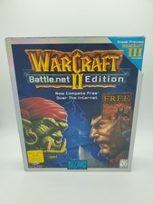 Warcraft II 2 Battle.net Edition PC Mac Big Box Blizzard 1999 Vintage RTS Game picture