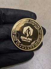 Spark Capital Management Consulting Challenge Coin Pinnacle Picks AI PLUS picture