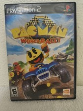 Pac-Man World Rally Sony Playstation 2 PS2 2007 Video Game Case+Manual Complete picture