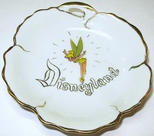 Vintage 1950's Eleanore Welborn Disneyland, Disney Trinket Dish, Tinkerbell picture