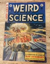 WEIRD SCIENCE #18 Good / Complete   March 1953 EC Wood cover picture