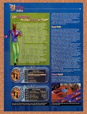 2002 Sims Online Griefing Original Advertisement / Retro Promo vr5 picture