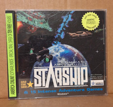 Command Adventures Starship (PC, 1993) & 15 Intense Adventure Games - Tested picture