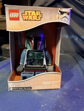 LEGO Star Wars Boba Fett Digital Alarm Clock 9003530 Working w/ Original Box picture