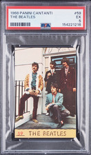1968 Panini Singers #59 The Beatles PSA 5 EX picture