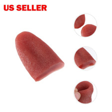 1PC Halloween False Simulation Tongue Magic Prop Decompression Toy Prank Props picture