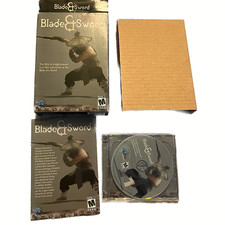 Blade and Sword (2003) for PC, CD-ROM, Whiptail Interactive, SEALED case w/BOX picture