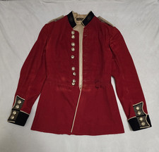 Vintage 1955 British Army Coldstream Guards Scarlet Tunic Military Jacket picture