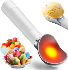 Heated Ice Cream Scoop - Rechargeable Electric Scooper for Hard Frozen Ice Cream picture